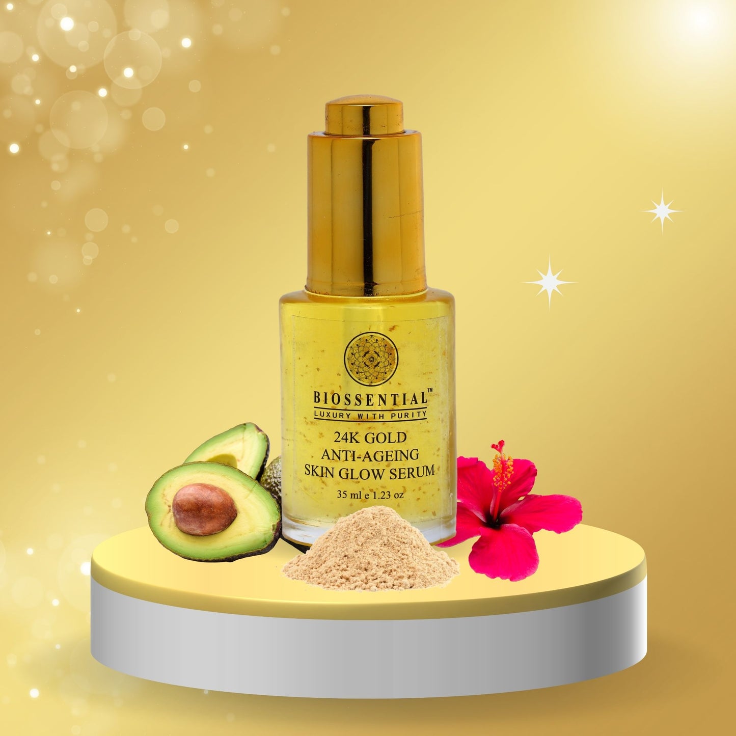 Yuvadari Soundarya 24K Gold Anti-Ageing Skin Glow Serum