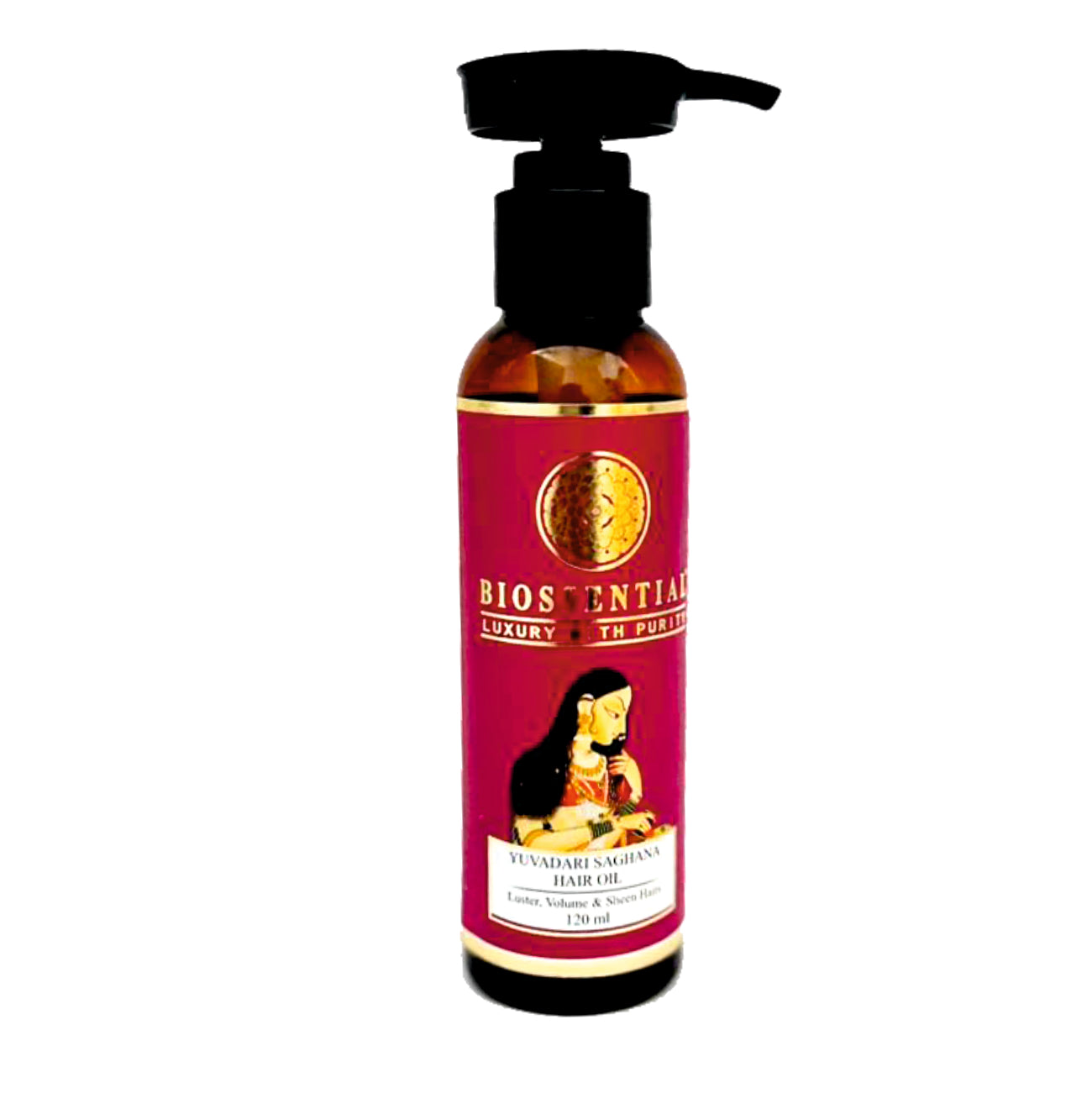 Biossential Saghana Hair Oil for Luster, Volume &  Sheen Hairs