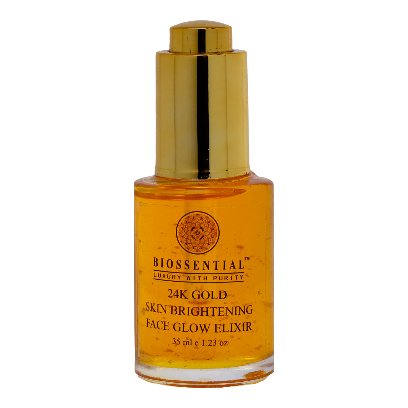 Biossential Soundarya Skin Brightening Face Radiance Elixir Serum with 24K Gold