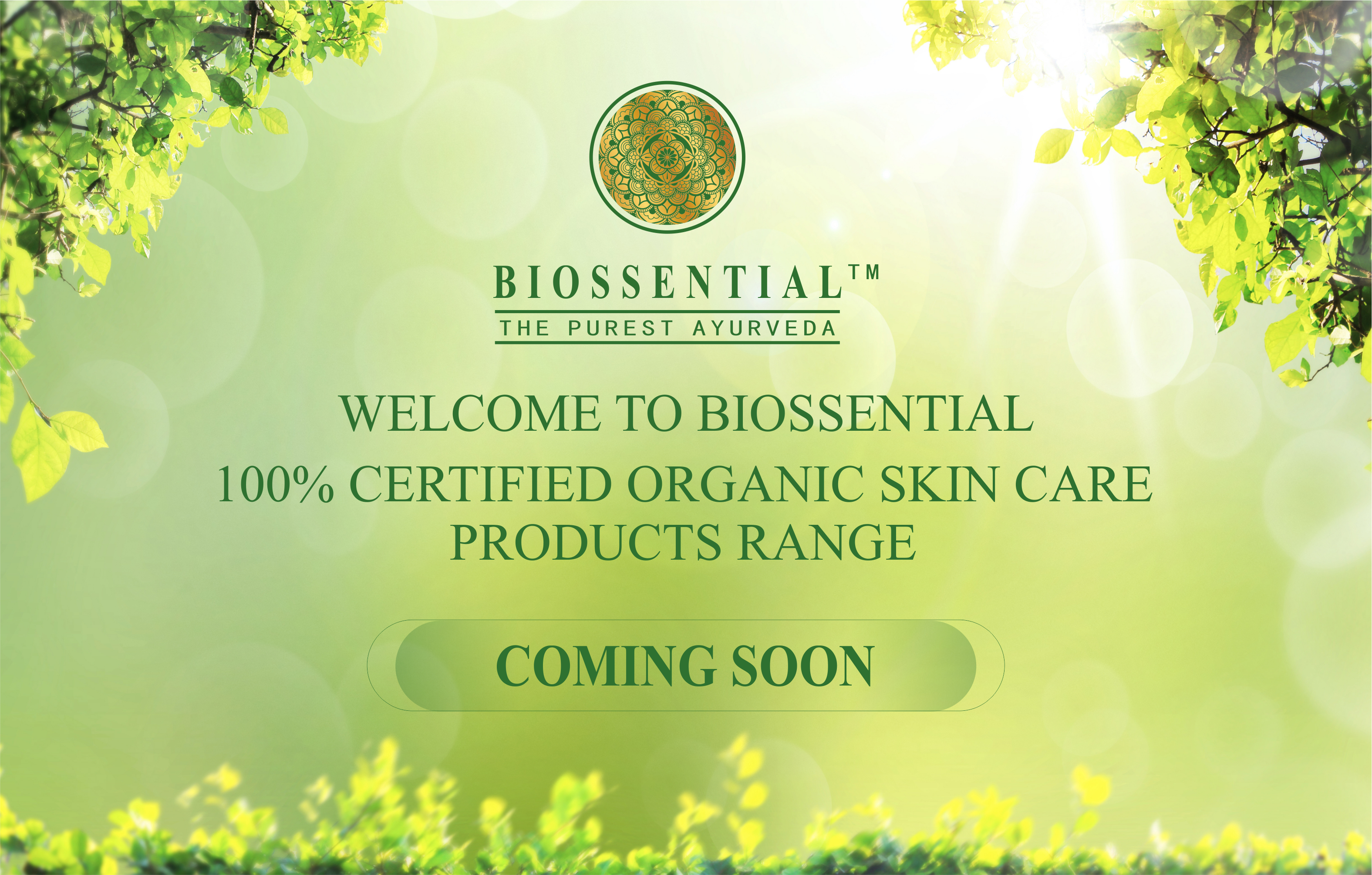Biossential 100% Certified Organic Skin Care Products